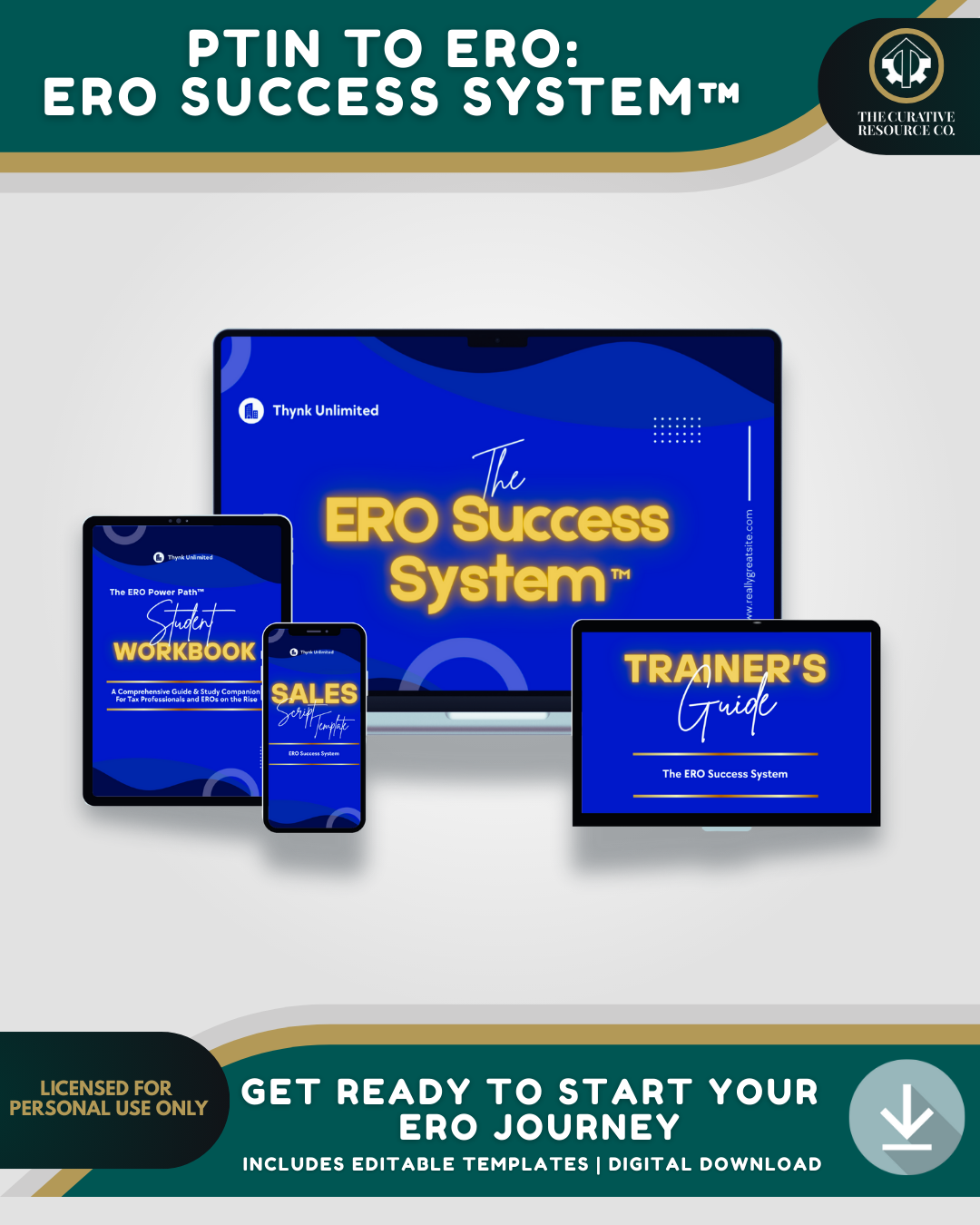 PTIN to ERO: The ERO Success System