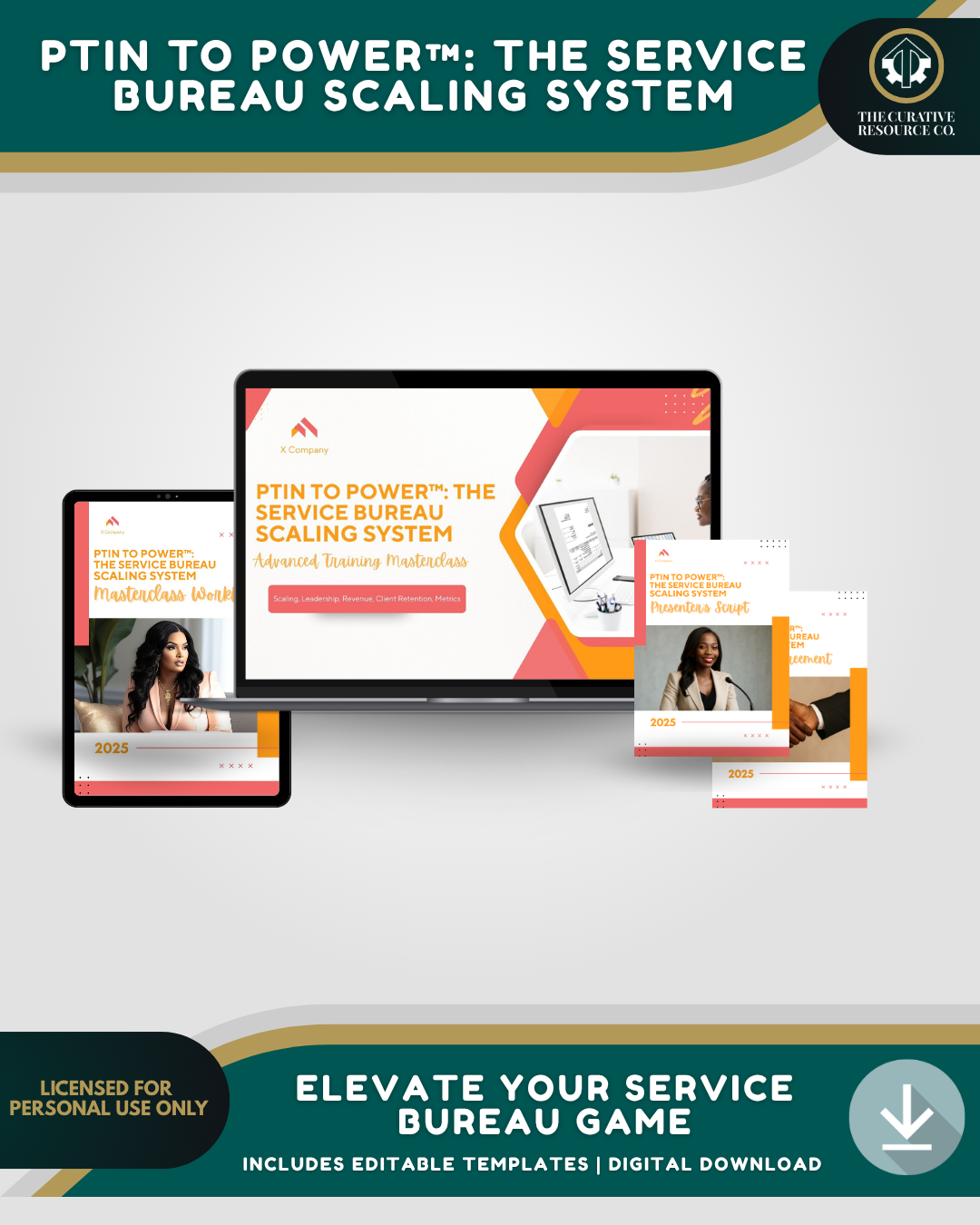 PTIN to Power™: The Service Bureau Scaling System