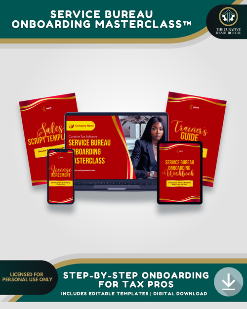 Service Bureau Onboarding Masterclass™